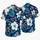 Navy Hibiscus Couple Floral Matching Outfit for Tropical Vacations and Resort Getaways Hawaiian Shirt - 5