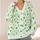 Lucky Clover And Horseshoe Motifs For St Patrick's Day Irish Spring Celebrations All-over Print Knitted Cardigan - 4