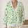 Lucky Clover And Horseshoe Motifs For St Patrick's Day Irish Spring Celebrations All-over Print Knitted Cardigan - 2