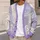 Purple Lamb of God and Dove Faith Gift for Women, Christian Everyday Layering Wear All-over Print Knitted Cardigan - 5