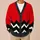 Twin Peaks Red Chevron Style for Bold Retro Everyday Layering and Fan Looks All-over Print Knitted Cardigan - 6
