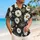 Black Daisy Beach Style for Tropical Getaways and Matching Couple Vacation Outfits Hawaiian Shirt - 6
