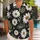 Black Daisy Beach Style for Tropical Getaways and Matching Couple Vacation Outfits Hawaiian Shirt - 1
