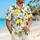 Lemon Blossom Citrus Motif for Mediterranean Getaways and Women's Vacation Wardrobes Hawaiian Shirt - 6