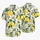 Lemon Blossom Citrus Motif for Mediterranean Getaways and Women's Vacation Wardrobes Hawaiian Shirt - 5