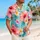 Pink Hibiscus Tropical Blooms for Resort Vacations and Matching Couple Getaways Hawaiian Shirt - 6