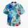 Blue Hibiscus and Pink Plumeria Family Vacation Florals for Tropical Beach Holidays Hawaiian Shirt - 7