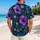Purple Hibiscus Couple Matching Look For Tropical Vacations, Cruises, And Honeymoons Hawaiian Shirt - 2