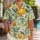 Orange Citrus Grove For Summer Beach Vacations And Matching Couple Travel Style Hawaiian Shirt - 1