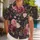 Vintage Rose Couple Resort Style For Romantic Beach Getaways And Anniversaries Together Hawaiian Shirt - 1