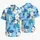 Blue Tropical Florals For Beach Getaways And Resort Days For Couples And Friends Hawaiian Shirt - 5