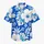 Blue Hibiscus Floral Getaway Style for Beach Days and Resort Escapes for Couples Hawaiian Shirt - 7