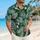 Tropical Black Leaf Family Matching Looks for Beach Holidays and Resort Getaways Hawaiian Shirt - 6