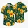 Golden Hibiscus Couple Resort Outfit for Tropical Vacations and Summer Beach Getaways Hawaiian Shirt - 5