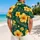 Golden Hibiscus Couple Resort Outfit for Tropical Vacations and Summer Beach Getaways Hawaiian Shirt - 2