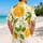 Citrus Grove Vacation Ensemble for Mediterranean Getaways and Summer Celebrations Hawaiian Shirt - 2