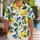 Italian Lemon Couple Style for Mediterranean Summer Vacations and Resort Getaways Hawaiian Shirt - 1