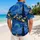 Swirling Moonlit Village Couple Gift For Romantic Summer Lounging And Getaways Together Hawaiian Shirt - 2