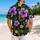 Purple Hibiscus And Yellow Blossom Couple Style For Beach Holidays And Resort Getaways Hawaiian Shirt - 2