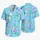 Sky Blue Tropical Floral Family Beach Style For Matching Vacation Outfits Together Hawaiian Shirt - 5