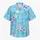 Sky Blue Tropical Floral Family Beach Style For Matching Vacation Outfits Together Hawaiian Shirt - 7