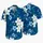 Navy Plumeria Couple Flowers for Tropical Vacations, Resort Getaways, and Honeymoons Hawaiian Shirt - 5