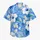 Blue Hibiscus Floral Resort Look for Tropical Vacations and Beach Getaways for Couples Hawaiian Shirt - 7