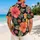 Coral Hibiscus and Golden Plumeria for Island Vacations and Family Getaways Hawaiian Shirt - 2