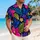 Colorful Tropical Floral Matching Set for Beach Vacations and Resort Getaways for Couples Hawaiian Shirt - 6
