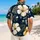 Gold White Hibiscus Family Vacation Floral Matching Looks For Mom Dad And Children Hawaiian Shirt - 2