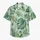Green Tropical Leaf Couple Vacation Style for Beach Resorts and Island Getaways Together Hawaiian Shirt - 7