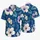 Navy Hibiscus Family Matching Outfits For Tropical Vacations And Summer Photos Together Hawaiian Shirt - 5