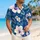 Navy Hibiscus Family Matching Outfits For Tropical Vacations And Summer Photos Together Hawaiian Shirt - 6