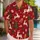Christmas Reindeer Snowflake Beach Holiday Style For Matching Couples And Tropical Getaways Hawaiian Shirt - 1