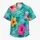 Colorful Hibiscus Tropical Flowers for Beach Getaways and Resort Couples, Women and Men Hawaiian Shirt - 7