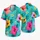 Colorful Hibiscus Tropical Flowers for Beach Getaways and Resort Couples, Women and Men Hawaiian Shirt - 5