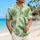Tropical Leaf Family Vacation Matching Outfits for Mom, Dad, and Kids Summer Trips and Cruises Hawaiian Shirt - 6