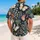 Dark Butterfly Botanical Couple Style For Romantic Lounging, Gifts, And Getaways Together Hawaiian Shirt - 2
