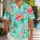 Tropical Mouse Garden for Beach Vacations and Family Matching Island Style Hawaiian Shirt - 1