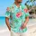 Tropical Mouse Garden for Beach Vacations and Family Matching Island Style Hawaiian Shirt - 6