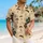 Skydiver Parachutes and Hibiscus for Island Adventures, Beach Vacations, and Travel Hawaiian Shirt - 6