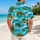 Sea Turtle Island Palms for Tropical Vacations and Beach Getaways for Men and Travelers Hawaiian Shirt - 2