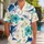 Marlin Fishing Hooks and Hibiscus for Coastal Vacations and Weekend Anglers Hawaiian Shirt - 1