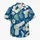 Blue Hibiscus Handgun Motifs for Island Getaways and Relaxed Gun Owner Gatherings Hawaiian Shirt - 7