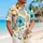 Whiskey Cocktail And Blue Hibiscus Aloha Look For Beach Bars And Island Getaways Hawaiian Shirt - 6