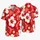 Red Hibiscus Handgun Aloha Motif for Beach Vacations and Second Amendment Enthusiasts Hawaiian Shirt - 5