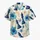 Blue Chess Pieces and Hibiscus Flowers for Tropical Vacation Style and Resort Days Hawaiian Shirt - 7