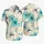 Blue Mosquito Hibiscus Motif for Tropical Vacation Evenings and Outdoor Gatherings Hawaiian Shirt - 5