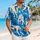 Werewolf Tropical Vacation Style for Cryptid Fans and Moonlit Beach Getaways Party Hawaiian Shirt - 6