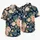 Navy Rose Bouquet Garden Style for Resort Vacations and Mother Daughter Matching Hawaiian Shirt - 5